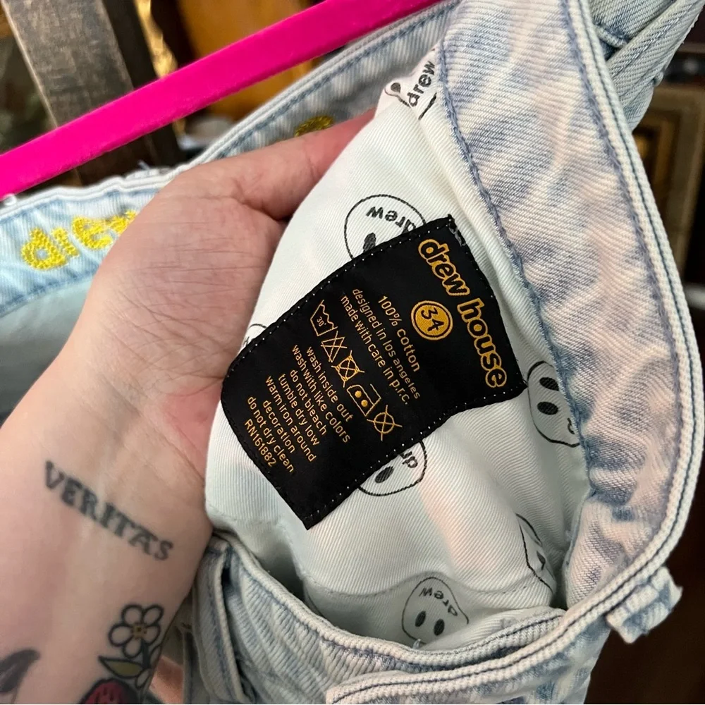Drew House Ultra Baggy Jeans Waist 34
